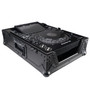 Flight Case for Pioneer CDJ-3000 DJS-1000 Denon SC6000 PRIME Large Format CD-Media Player Black on Black