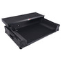 ProX ATA Flight Style Road Case For RANE Four or RANE Performer DJ Controller with Laptop Shelf 1U Rack Space LED and Wheels -