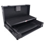 ProX ATA Flight Style Road Case For RANE Four or RANE Performer DJ Controller with Laptop Shelf 1U Rack Space LED and Wheels -