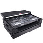 ProX ATA Flight Style Road Case For RANE Four or RANE Performer DJ Controller with Laptop Shelf 1U Rack Space LED and Wheels -