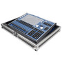 ProX Universal Flight Style Digital Audio Mixer Console Road Case with Diced Foam – Fits up to 18" x 21" Mixers