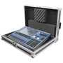ProX Universal Flight Style Digital Audio Mixer Console Road Case with Diced Foam – Fits up to 18" x 21" Mixers