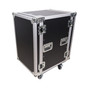 ProX 16U Vertical Amp Rack Mount Flight Case with Caster Wheels
