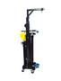 AUVI Set of 2 | AT-06-Speaker Extra Heavy Duty Crank Tower 6.0 Lifter w/outriggers with line array bracket adapter Max ht. of 6
