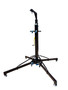 AUVI Set of 2 | AT-06-Speaker Extra Heavy Duty Crank Tower 6.0 Lifter w/outriggers with line array bracket adapter Max ht. of 6
