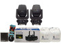 AUVI Custom 230 Spot Lights Plus Fog Machine Package