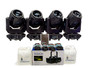 AUVI Aura 14RX Beam Multicolor LED Ring(4) Plus Fog Machine Package