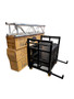 AUVI- Heavy-Duty Steel Cart for Truss System Base Plates