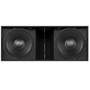 RCF SUB 9029-AS Dual 19-Inch Active Touring Subwoofer — 8000W Class-D, RDNet control, RDTap wireless setup, weatherproof Polyurea cabinet, designed for high-performance touring sound systems.