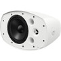 Pioneer Pro Audio CM-S58T 8 inch surface mount speaker white — 8 ohm commercial wall speaker with 70V 100V transformer taps and IP54 enclosure