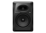 Pioneer DJ VM-80 front view — black 8 inch studio monitor with hexagonal aluminum baffle