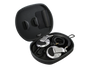 Pioneer DJ HDJ-HC02 Case — lightweight travel case with carabiner and luggage strap for HDJ Series headphones.