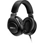 Shure SRH440A Professional Studio Headphones — closed-back monitoring headphones for podcasting, home recording, and video production with accurate, uncolored sound and straight detachable cable.