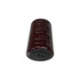 2700µF 250V Electrolytic Capacitor — 4-pin black power supply filter capacitor for Yorkville active speakers and high-power audio amplifiers.