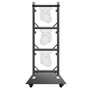 AUVI Truss Modular Lighting Quick Grid for Moving Heads in Black Trio Package
