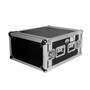 ProX X-6UE 6U Flight Case — durable 14-inch deep ATA-style rackmount case for audio gear, dual rack rails, black laminated plywood construction.