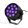 Set of 3 Mini PAR UV LED Black Light Black