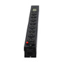AUVI StagePower 8 Digital AVP-SP8D-20A power distribution bar with eight grounded AC outlets and digital voltage and amperage display.
