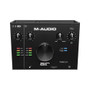 M-Audio AIR 192|4 USB-C Audio Interface — compact 2-in/2-out desktop recording interface with Crystal preamp, Hi-Z instrument input, large monitor knob, 24-bit/192kHz resolution, and included software suite — USB audio interface