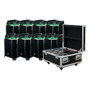ADJ ELEMENT FC Flight Case for (8) Element Pars