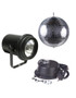 ADJ M-500L 12" Mirror Ball Package with Motor &amp; Pinspot