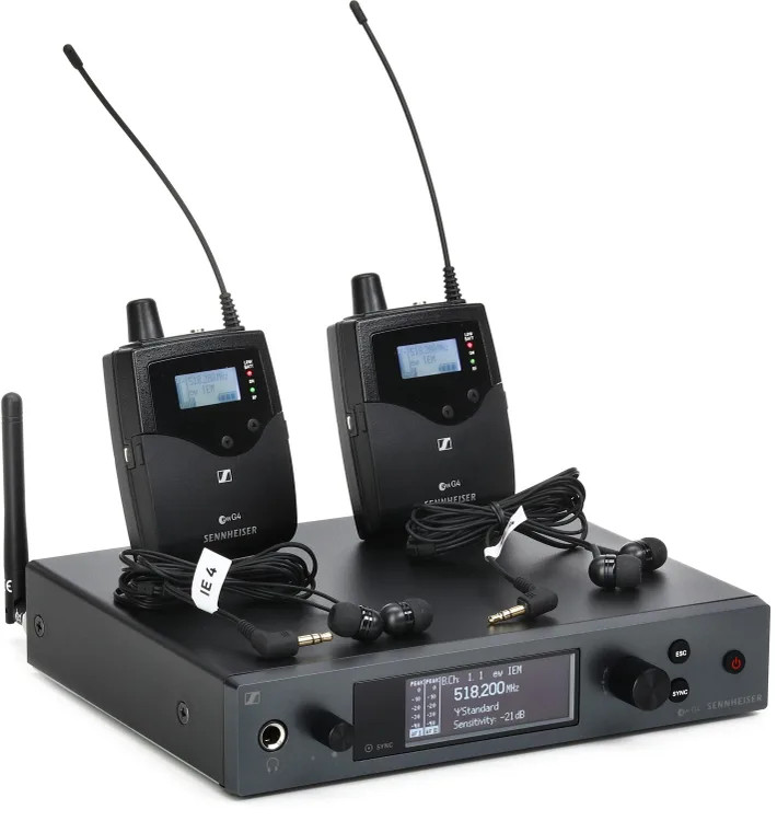 Sennheiser Ew IEM G4 TWIN-A Wireless Monitor System