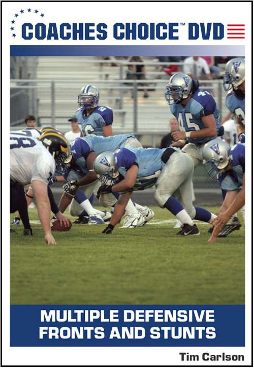 Multiple Defensive Fronts DVD, Football Defense Stunts, Coaching Video