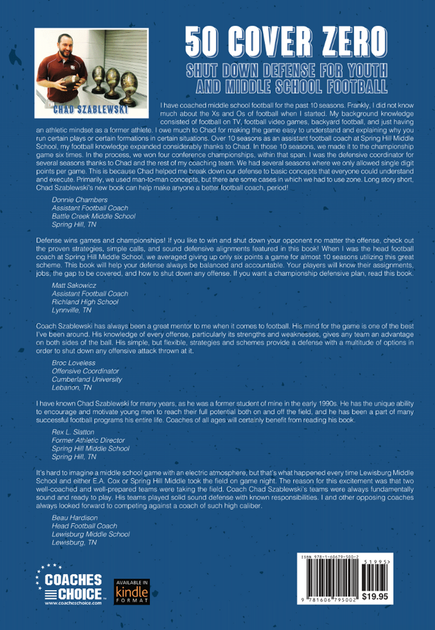 50 Cover Zero Shut Down Defense for Youth and Middle School Football