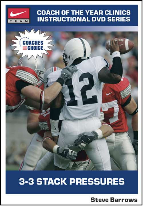3-3 Stack Pressures, one of many Football products from Coaches Choice