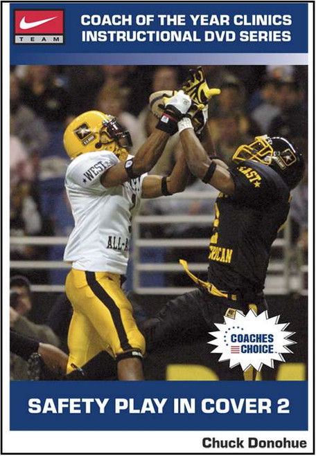 Corner Play in Cover 2, one of many Football DVDs from Coaches Choice
