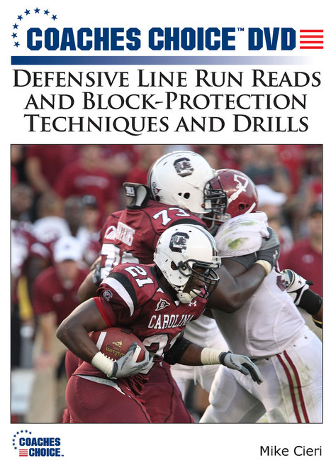 Defensive Line Run Reads and Block-Protection Techniques and Drills
