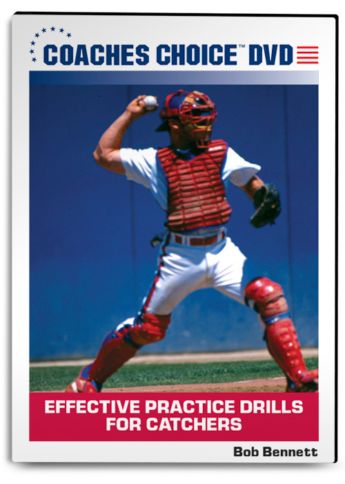 Catcher Practice Drills DVD, one of many Baseball DVDs from Coaches Choice