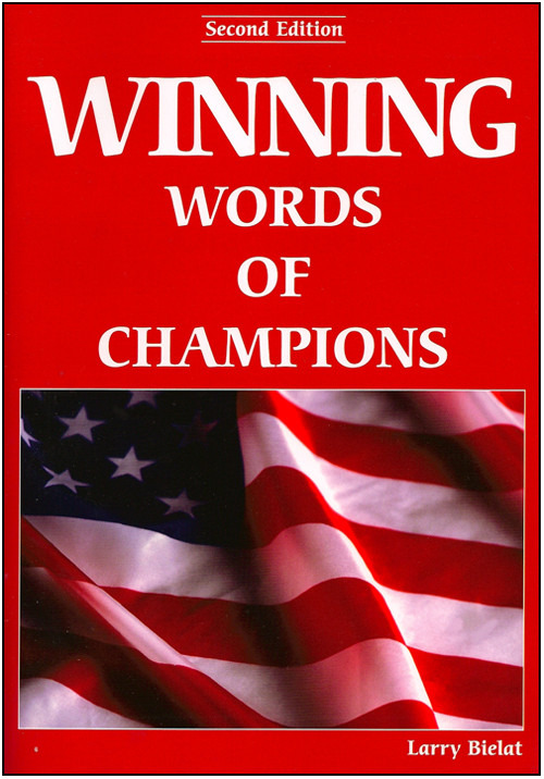 Winning Words of Champions, one of many Motivational products from