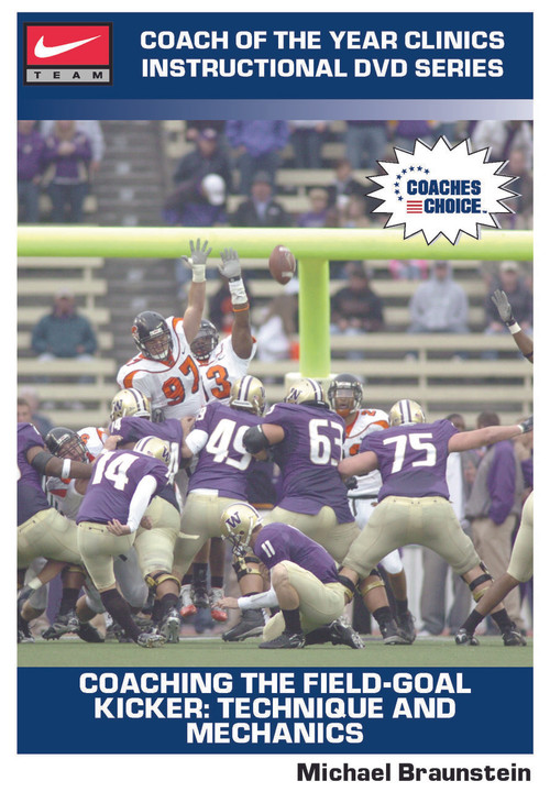 Coaching The Field-Goal Kicker DVD, Football Technique & Mechanics