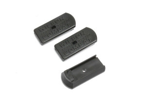 Wilson Combat Base Pad ETM Pack Of Three, Black Polymer~500BP