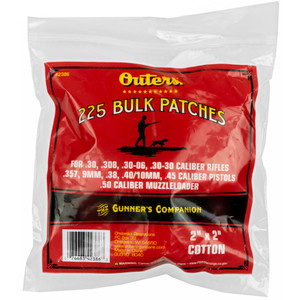 Outers Patches .30-.50 Caliber 225 Count Outers Patches .30-.50 Caliber 225 Count