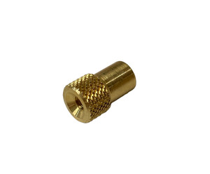 LEE Auto Nut For Lee Pro Auto Disk Hopper, Brass~AD3397 LEE Auto Nut For Lee Pro Auto Disk Hopper, Brass~AD3397