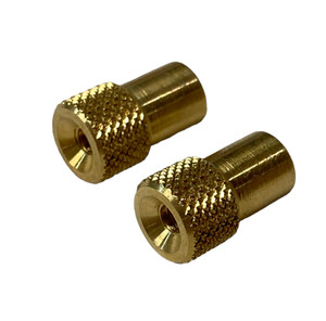 LEE Auto Nut For Lee Pro Auto Disk Hopper, Brass 2-PACK~AD3397 LEE Auto Nut For Lee Pro Auto Disk Hopper, Brass 2-PACK~AD3397