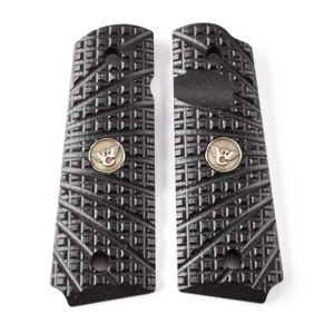 Wilson Combat 1911 Grips Full Size, G10 TRAK Starburst W/Beveled Bottom