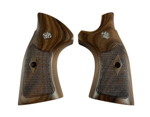 Smith & Wesson Factory Grips For S&W K, L-Frame Square Butt With Medallions Smith & Wesson Factory Grips For S&W K, L-Frame Square Butt With Medallions