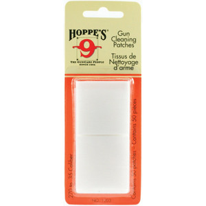 Hoppe's Gun Cleaning Patches .270 to .35 Caliber 50 Pack~1203 Hoppe's Gun Cleaning Patches .270 to .35 Caliber 50 Pack~1203
