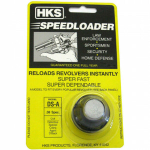 HKS Speedloader For Colt Agent, Cobra, Det Spec, Diamondback In .38 Special HKS Speedloader For Colt Agent, Cobra, Det Spec, Diamondback In .38 Special