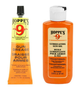 Hoppes Oil and Grease Bundle, Includes 2-1/4 oz Gun Oil and 1-3/4 oz Gun Grease Hoppes Oil and Grease Bundle, Includes 2-1/4 oz Gun Oil and 1-3/4 oz Gun Grease
