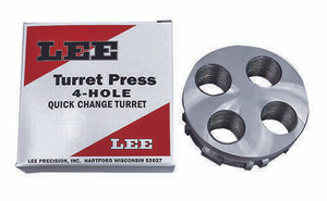 Lee 4-Hole Turret For 4-Hole Turret Press And Classic Turret Press~90269 Lee 4-Hole Turret For 4-Hole Turret Press And Classic Turret Press~90269