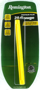 Remington 3-Round Shotgun Plug For Remington 870, 1100, 11-87 20 Gauge-F403259 Remington 3-Round Shotgun Plug For Remington 870, 1100, 11-87 20 Gauge-F403259