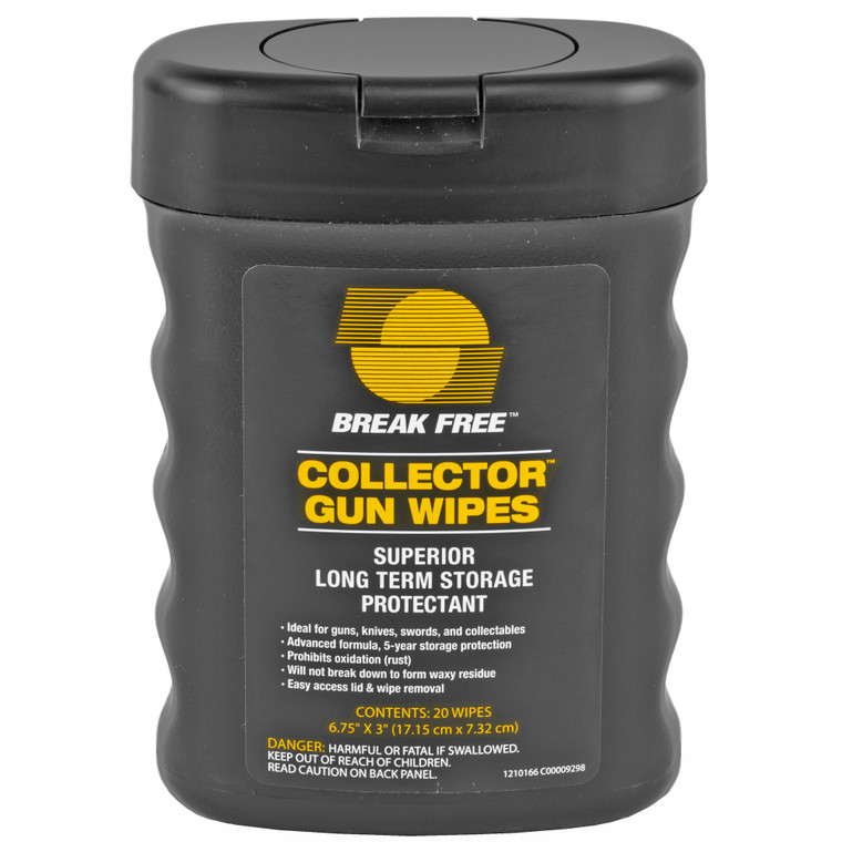 BreakFree Collector Wipes 20 Count