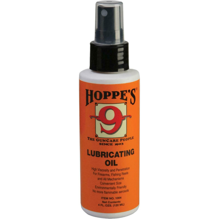 Hoppe's Lubricating Gun Oil, 4 oz Pump Bottle~1004