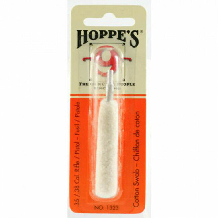 Hoppe's Gun Cleaning Cotton Swab For .35-.38 Caliber~1323