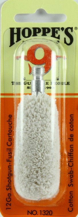 Hoppe's Gun Cleaning Cotton Swab For 12 Gauge~Hoppe's #1320