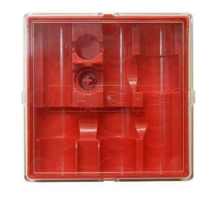 Lee 3-Die Storage Box, Red~90791